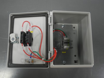 Principle Man Door Ventilation Control Panel - Interior